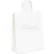 Global Industrial™ Paper Shopping Bags, 5-1/2"W x 3-1/4"D x 8-3/8"H, White, 250/Pack