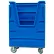 Diversified Plastics™ Heavy Duty Linen Transport Truck, 48 Cu. Ft. Capacity, Black