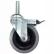 Darnell-Rose Stainless Swivel Threaded Stem Caster w/Brake 900989 Polyurethane 4" Dia. 300 Lb. Cap.