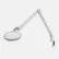 Daylight Omega LED Magnifier Lamp, 5" Dia. Lens, White