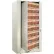Rotary File Cabinet Starter Unit, Legal, 7 Shelves, Bone White