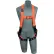 3M™ DBI-Sala™ Hi-Visibility Orange Vest Style Harness 1107804, Front/Back D-Ring, Large