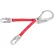 3M™ Protecta® 1351050 PRO Web Rebar/Positioning Lanyard, 22 in. Long, 310 Cap Lbs