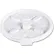 Dart® Lift N' Lock Plastic Hot Cup Lids, Fits 10-oz. Cups, White, 100/Bag