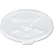 Dart® Lift n' Lock Plastic Hot Cup Lids w/ Straw Slot, Fits 12 oz - 24 oz Hot Cups, 1000/Carton