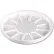 Dart® Vented Foam Lids For 8 oz to 60 oz Cups, White, Pack of 500