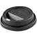 SOLO® Solo Traveler Sip-Through Lids, Fits 12, 16, 20, 24 oz., Black, 1200/Carton