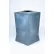 Commercial Zone® ModTec™ Trash Container w/ Open Top Lid, 39 Gal Cap., Gun Metal Satin
