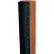 Dock Edge Piling Bumper 6', PVC Black 1/Case - 1020-B-F