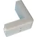 Dock Edge DocKorner™ 9" Large Modular Bumper System Corner Piece, 1/Case - 1151-F