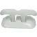 Dock Edge Dock Cleat 8" Flip Up™, White Almag 35 - 2608W-F