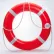 Dock Edge Dolphin™ Life Ring Buoy S.O.L.A.S. 30", Orange USA 1/Case - 56-203-F