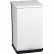 Detecto® White Baked Epoxy Steel Step-On Can, 100 Quart