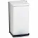 Detecto® White Baked Epoxy Steel Step-On Can, 32 Quart