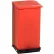 Detecto® Red Baked Epoxy Steel Step-On Can, 32 Quart