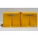 5'L Traffic Barrier, Polyethylene, Yellow