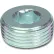 J.W. Winco 906-ST-R1/4-A Steel Threaded Plug with R 1/4" Tapered Thread