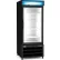 Kelvinator® Merchandiser Refrigerator, 1 Glass Door, Bottom Mount, 26 Cu.ft, Black