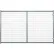 Tarter Blue Champion Kennel Side Panel, 6'H x 10'L