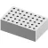 SCILOGEX 18900219 Heating Block, Used For 0.5ml Tubes, 40 Holes