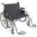 26" Bariatric Sentra EC Heavy Duty Extra Extra Wide Wheelchair, Detachable Desk Arms
