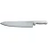 Dexter Russell 12473 - Cook's Knife, High Carbon Steel, Stamped, White Handle, 12"L