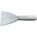 Dexter Russell 19833 - Griddle Scraper, High Carbon Steel, White Handle, 4"L