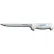 Dexter Russell 24113 - Narrow Fillet Knife, High Carbon Steel, Stamped, Black Handle, 8"L