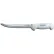 Dexter Russell 24293 - Tiger Edge Slicer, High Carbon Steel, Stamped, White Handle, 8"L