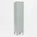 Global Industrial™ 2-Tier 2 Door Locker, 18"W x 18"D x 72"H, Gray, All-Welded