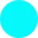3/4" Dia. Round Paper Labels, Sky Blue, Roll of 500
