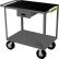 Durham Mfg.® Instrument Cart w/2 Shelves & Pneumatic Casters, 1200 lb., 36"L x 24"W x 37-5/8"H
