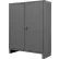 Global Industrial™ HD Combination Cabinet with 5 Shelves, 12 Gauge, 48"W x 24"D x 78"H, Gray