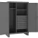Global Industrial™ HD Combination Cabinet with 7 Drawers, 12 Gauge, 48"W x 24"D x 78"H, Gray