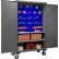 Durham Mfg.® Mobile Cabinet with 2 Adjustable Shelves, 18 Blue Bins, 16 Ga., 48"W x 24"D x 81"H