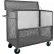 Durham Mfg.® 3 Sided Mesh Truck, Steel, 3600 lb. Capacity, 66-1/2"L x 30-1/2"W x 46-1/4"H