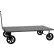 Durham Mfg.® 5th Wheel Truck, Mold-on Rubber Wheels, 2000 lb. Cap., 62-1/4"L x 30"W, Gray