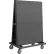 Durham Mfg.® A-Frame Truck with Pegboard Panel, 36-3/4"W x 24"D x 55-3/4"H, Gray