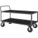 Durham Mfg.® Low Profile Instrument Cart, 1200 lb. Cap., 63"L x 30-1/4"W x 40-15/16"H