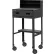 Durham Mfg. Sloped Mobile Open Base Shop Desk, Pigeonhole Riser, 23"W x 20"D, Gray