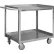 Durham Mfg® Stock Cart, Stainless Steel, 1200 lb. Capacity, 36-7/16"L x 19"W x 37"H