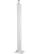 dVault Side Mount/Above Ground Post for Weekend Away Vault (DVJR0060) DVJR0060SMPA - White
