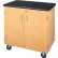 Diversified Spaces Mobile Science Storage Cabinet 36"L x 24"W - Oak with Black Top