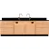 Diversified Spaces Kinetic Wall Service Station, Epoxy Top & 8 Drawers, 108"L x 24"W x 36"H, Red Oak