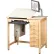 Diversified Spaces Draftsman Drawing Table with 6-Drawers, 42"L x 30"W x 39-3/4"H, Almond Top