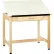 Diversified Spaces Draftsman Drawing Table, 1 Piece Top & Drawer, 36"L x 24"W x 30"H, Almond Top