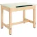 Diversified Spaces Draftsman Drawing Table, 1 Piece Top, 36"L x 24"W x 30"H, Almond Top