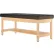 Diversified Spaces™ Medical Treatment Bench with 4 Legs & Shelf, 72"W x 30"D x 27"H, Maple