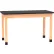 Diversified Spaces PerpetuLab Science Lab Table with Laminate Top, 60"L x 30"W x 36"H, Red Oak