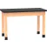 Diversified Spaces PerpetuLab Science Lab Table, Laminate Top, 48"L x 21"W x 30"H, Red Oak